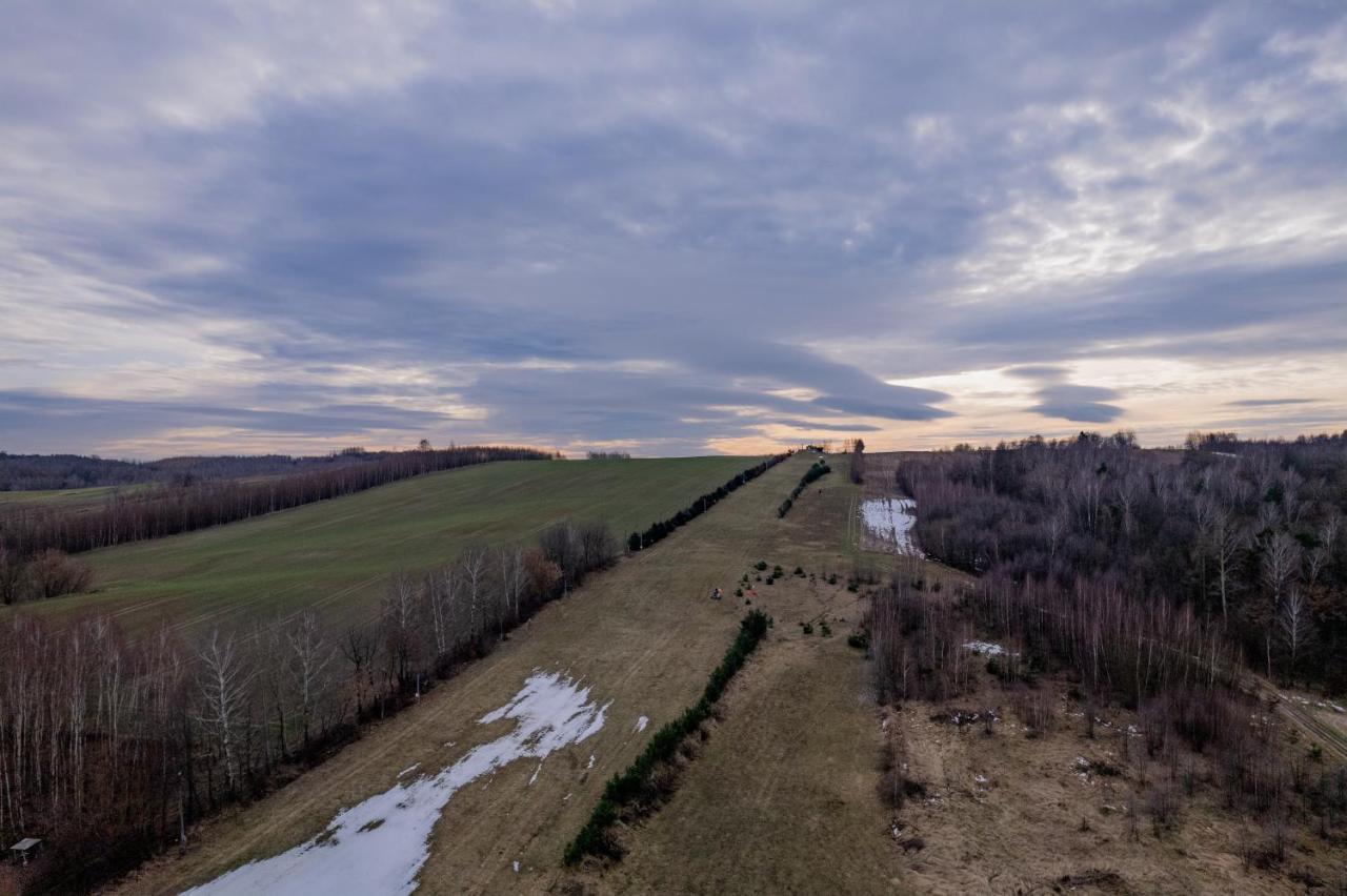 Gosciniec Na Stoku Pokoje 2,3,4 Osobowe, Cisza, Spokoj, Widok Na Stok Narciarski, Lasy, Laki Bobliwo Esterno foto